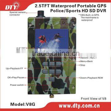 Mini Portable Dvr With Monitor, sd Dvr Recorder ,V8G photo-5