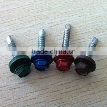 Painted Hex head Roofing screws