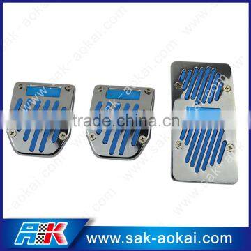 Racing Sport Metal Rubber Anti-slip Brake Pedal Pad