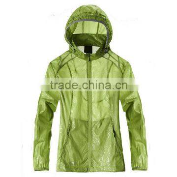 Hot sale 2013 anti-UV summer promotional windbreaker jacket