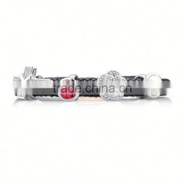 2016 Brand New White Gemstone Charm Name Bracelets photo-5