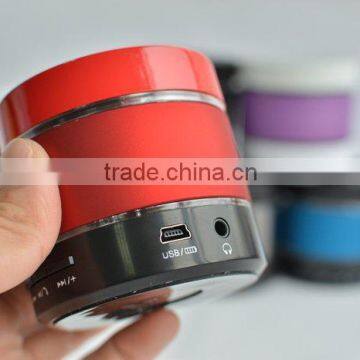 Mini Portable Wireless Bluetooth S09 Speaker With LED Lights Music Player Support Micro TF Card photo-3