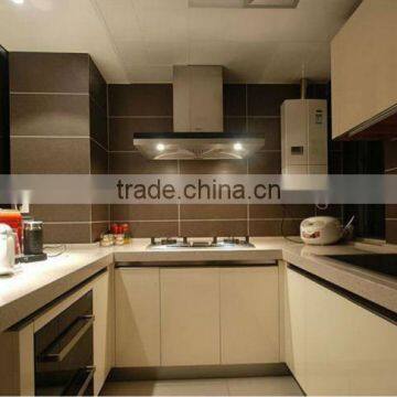 UV /PVC Integrated Kitchen Cabinet/ kitchen furniture
