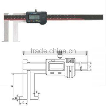 PT42 Knife-point Inside Groove Digital Calipers ,Digital display cutter inner groove caliper