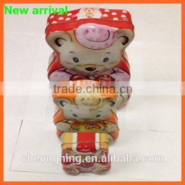 Bear Shape Chocolate Tin Box photo-5