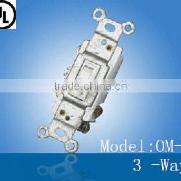 3-way toggle switch UL approve