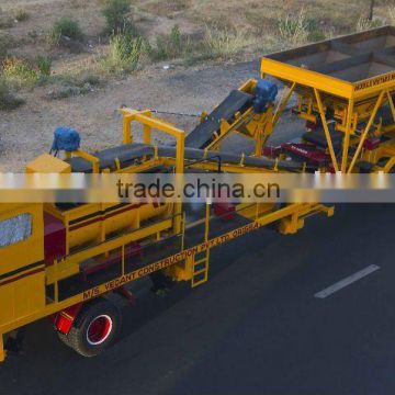 100 TPH MOBILE WET MIX PLANT