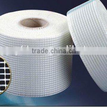 Adhesive fiberglass tape; fiberglass tape mesh