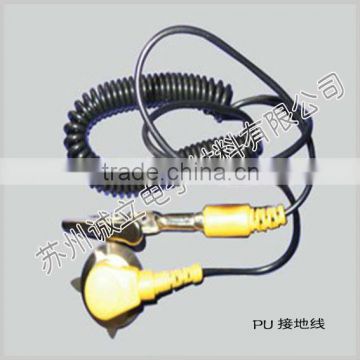 PU ESD ground wire Yellow and black