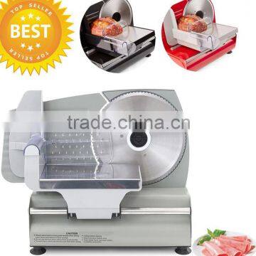 Hot New ! 19cm Dia Stianless Steel Blade Electric Deli Food Slicers / Meat Slicers Kitchen Home Silver , Model FS1B