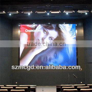 Indoor Led Large Screen Display P7.62 Indoor Led Aluminium Cabinet Rental Display In Alibaba