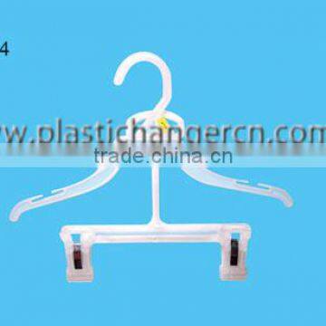 plastic baby clothes hanger