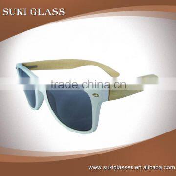 Polarized UV400 bamboo temples sunglasses