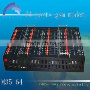 64 port sms modem at command bulk sms modem gsm usb modem mobile recharge modem