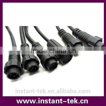 INST M22 waterproof male and female 8pin cable connector