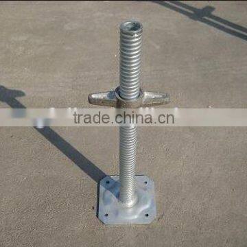 Q235 Galvanized Screw Jack Base /Scaffolding Fittings Jack Nut Use With Screw Rod photo-4