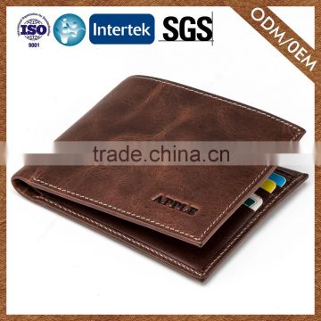 High Standard Leather Comfortable Design Export Quality Leather Purses And Wallets