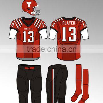 Buy kids american football uniform/sublimation football jersey/tackle twill