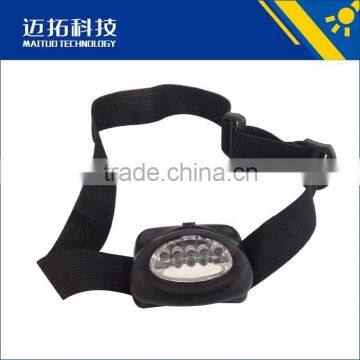 5LED Headlamp Plastic 3*AAA Battery Powered Promotional LED Light