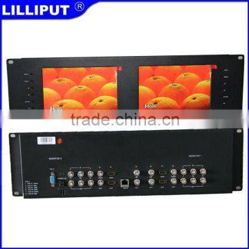 Lilliput 7" IPS Rack Mount Audio Monitor With HD-SDI Input
