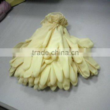 synthetic vinyl glove