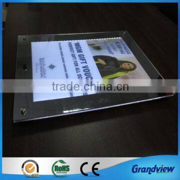 advertising led mirror light frame