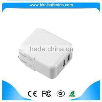 100-240Vac quick charge portable charger universal mobile phone wall charger