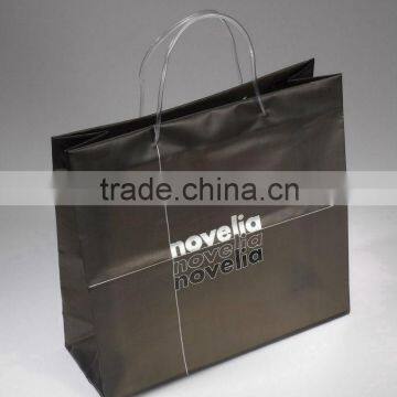 PVC tube handle plastic promotional bag