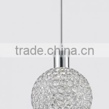 2015 new design modern hanging dinner crystal light