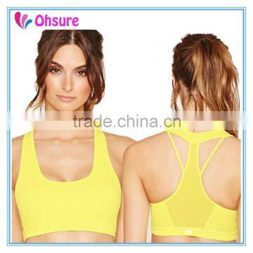 dry fit sports bra workout top womens supplex active bra