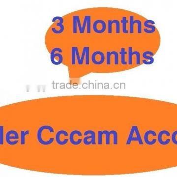 Low price for 3 months and 6 months Killer CCCAM ACCOUNT for africa better than Qsat