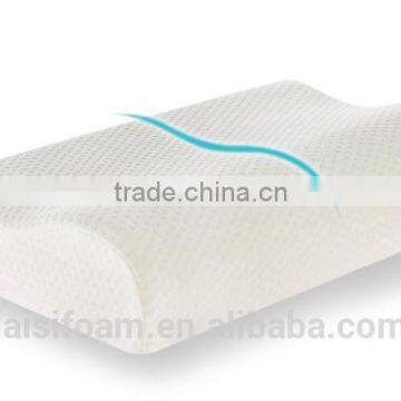 Memory foam pillows sponge pillow 100% polyester pillow LS-P002-A