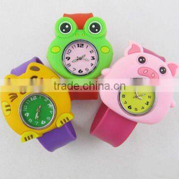 Fashion silicone kids snap animal watch(SW-335)