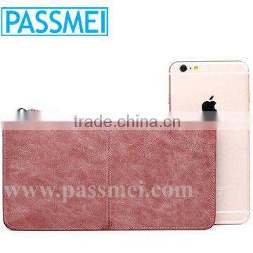 2016 Vintage Retro Iphone6 Plus Handbag , Card Holder Multiple Wallet,genuine Leather Handmade Unisex Wallets photo-3