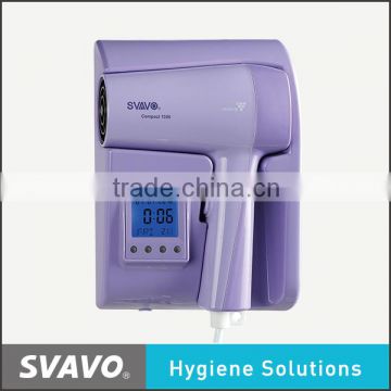 220V 1300W multi-functional ABS Plastic low noise hotel restroom hair dryer