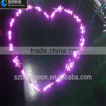 Be heart vine tree Wholesale pink party lights outdoor