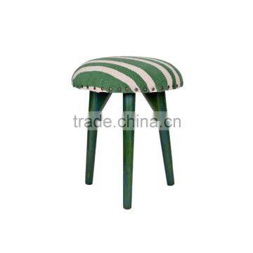 Natural Fibres Designer Round Stool