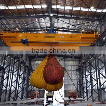 Load testing water bags for cranes testing services