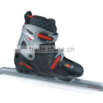 China wholesale 4 size adjustable Hardboot speed ice skate