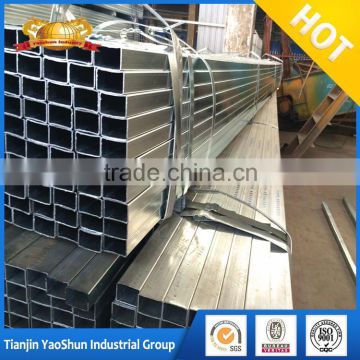 hot dip pre galvanized pipe bs 1387 zinc square tube gi dipped