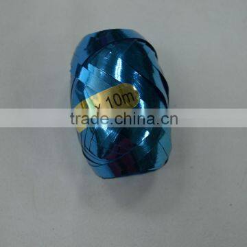 Dark Blue Decorative Metallic Curling Easter Eggs