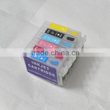 T0851N-T0856N Refillable Ink Cartridge For Epson Photo 1390 T60 R330 Refill Cartridge With Chip