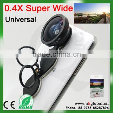 Bracelet Design 0.4X Super Wide Angle Universal Hook Mini Door Peephole Camera Lens For Samsung Galaxy Note 3