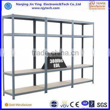 Boltless shelving,Long span shelf with MDF board