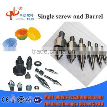 Bimetallic injector screw head nozzle ring accessories