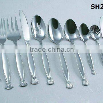 High class stainless steel holiday dinnerware