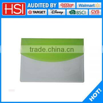 custom printed logo file fold bag