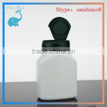 ISO8317 certificate Empty Medicine pill Bottle with flip cap