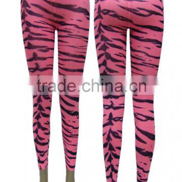 Wholesale Taiwan Factory Custom tights sublimation leopard pattern printing pantyhose Leggings