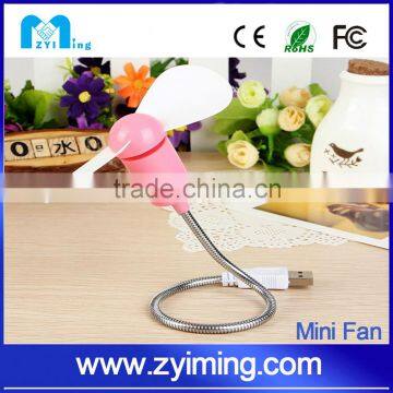 Zyiming sell summer popular portable mini fan YM-F20 usb fan for car with strong wind